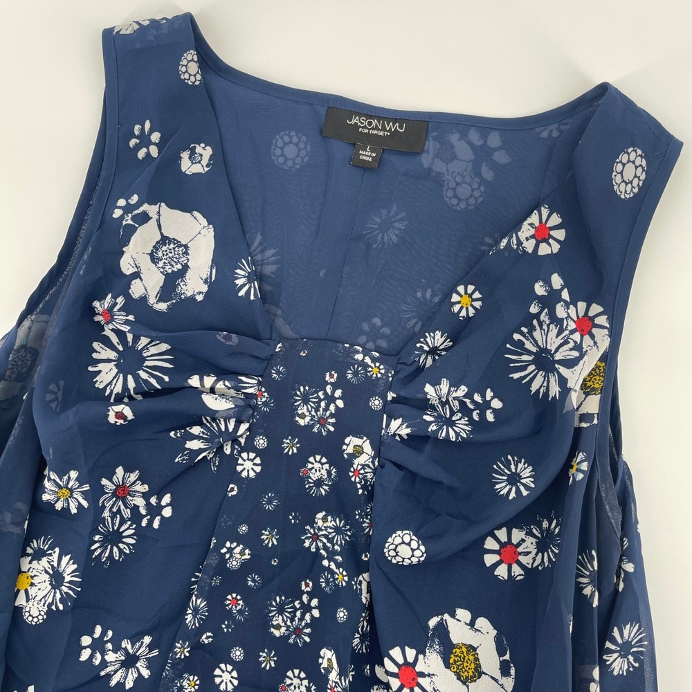 Jason Wu for Target Floral Print Sleeveless Dress‎ Casual Summer Dress L